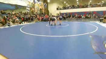 285 lbs Champ. Round 2 - Taylor Dodd, Bonners Ferry vs Brenden Eddington, Pocatello