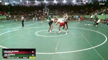 285 lbs Semifinal - Job Mavrick, Westfield vs William Glesing, New Palestine