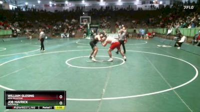 285 lbs Semifinal - Job Mavrick, Westfield vs William Glesing, New Palestine