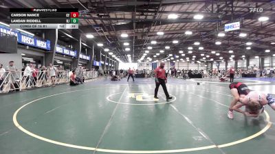 138 lbs Consi Of 16 #1 - Carson Nance, KY vs Landan Riddell, NJ