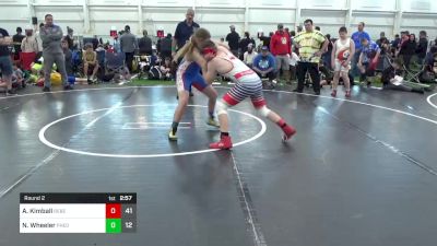 125 lbs Round 2 - Andrew Kimball, Rebellion Uprising vs Nathan Wheeler, Pheonix Wrestling Club Blue