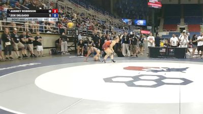 145 lbs Semis - Audrey Robinson, Oregon vs Zoe Delgado, Florida