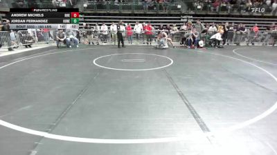 160 lbs Consi Of 8 #2 - Andrew Michels, River Dell vs Jordan Fernandez, Howell