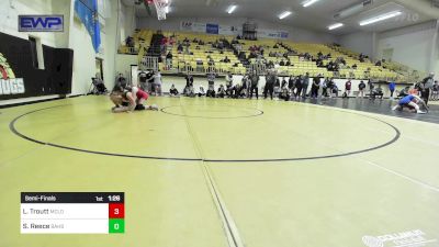 115 lbs Semifinal - Launa Troutt, McLoud vs Sophia Reece, Broken Arrow Girls HS