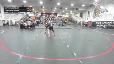 165 lbs Cons. Round 4 - Matthew Sierra, Arroyo vs Matthew Estevez, Marshall