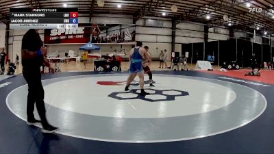 97 kg Cons. Round 2 - Mark Stankorb, Lake Erie Regional Training Center vs Jacob Jimenez, Cougar Wrestling Club