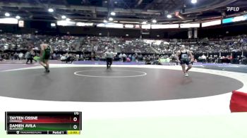 175 lbs Champ. Round 2 - Damien Avila, Blackfoot vs Tayten Cissne, Chiawana