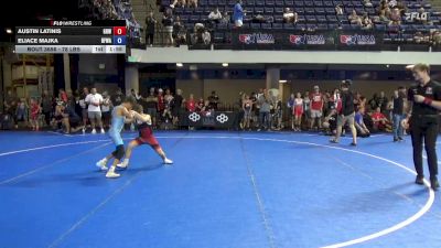 78 lbs Champ. Rd Of 16 - Austin Latinis, Gold Rush Wrestling vs Eliace Majka, Black Fox Wrestling Academy