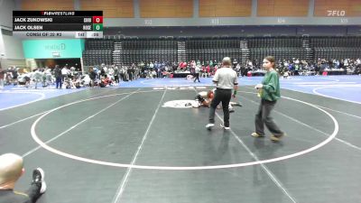 132 lbs Consi Of 32 #2 - Jack Zukowski, Christopher vs Jack Olsen, Roseburg