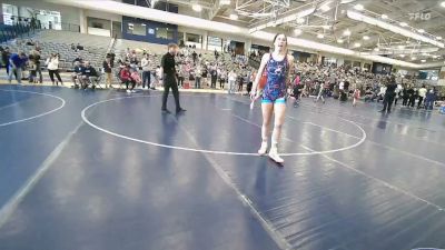 155 lbs Round 3 - Morgan Holdaway, JWC Girls vs Rickelle Collins, Carbon Wrestling Club