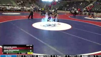 6 lbs Quarterfinal - Benjamin Smith, Bentonville High vs Gavin Biggerstaff, Fayetteville High