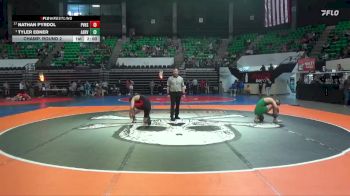 1A-4A 175 Champ. Round 2 - Tyler Ebner, Ashville vs Nathan Pyrdol, Pleasant Valley