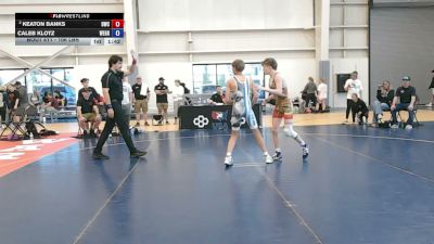 106 lbs Cons. Sub-quarters - Keaton Banks, Durango Wrestling Club vs Caleb Klotz, West Grand