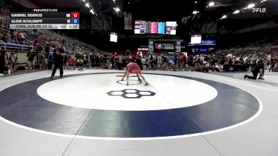 126 lbs Cons. Sub-rd Of 32 - Gabriel Serros, NM vs Alois Schlumpf, WI