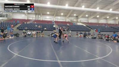 100 lbs Thatcher Purser, Utah Black vs Nathaniel Sotelo, Arizona