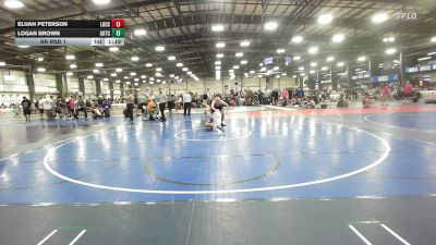 170 lbs Rr Rnd 1 - Elijah Peterson, Lucky Duck Wrestling Club - HSB vs Logan Brown, Team Gotcha - HSB