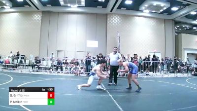 138 lbs Round Of 32 - David Griffith, Anderson Wrestling vs Preston Malkin, Foothill