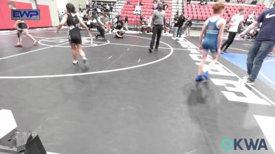 80 lbs Rr Rnd 4 - Kendra Loader, Caney Valley Wrestling vs Kimberly Emmons, Grove Takedown Club