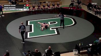 120 lbs Placement Matches (8 Team) - Chase Mathews, Watertown vs Brendon Oehme, Brandon Valley