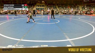 43 lbs Semifinal - Attikus Tucker, Hobbs Elite vs Isaac Estrada, Top Rank Hammers