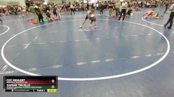 106 lbs Cons. Round 3 - Damian Trujillo, Atrisco Heritage Academy High School Wrestling vs Coy Mehlert, Immortal Athletics WC