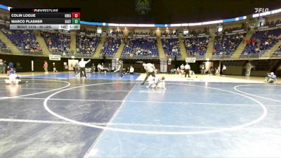 80 lbs Round Of 32 - Colin Logue, Great Valley vs Marco Plasner, Easton