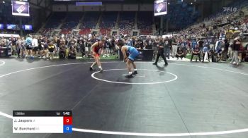 138 lbs Rnd Of 64 - Jase Jaspers, Iowa vs William Burchard, Kansas