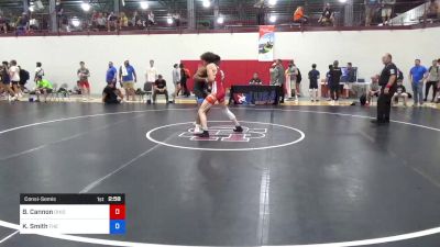 63 kg Consolation - Brandon Cannon, Ohio Regional Training Center vs Keith Smith, The Best Wrestler