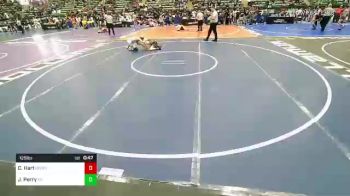 125 lbs Consi Of 32 #2 - Chase Hart, Reign Wrestling Club vs Jeremiah Perry, New Plymouth