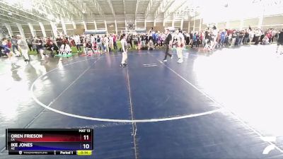 124 lbs Quarterfinal - Mika Yoffee, NV vs Jazzman Khoundet, UT