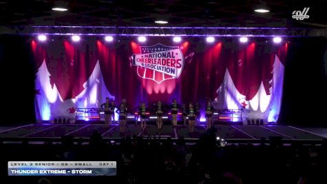 Thunder Extreme - Storm [2025 L3 Senior - D2 - Small Day 1] 2025 NCA Holiday Classic