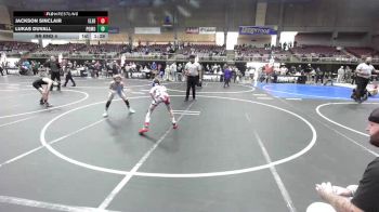 73 lbs Rr Rnd 4 - Jackson Sinclair, Elbert County Wranglers vs Lukas Duvall, Pomona Elite
