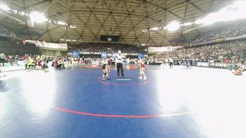 Girls 2A 110 lbs Cons. Round 3 - Nicole Ork, Chief Sealth (Girls) vs Aleksya Cardenas, Grandview (Girls)
