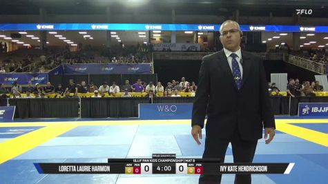 Loretta Laurie Harmon vs Ivy Kate Hendrickson 2026 Pan Kids Jiu-Jitsu IBJJF Championship