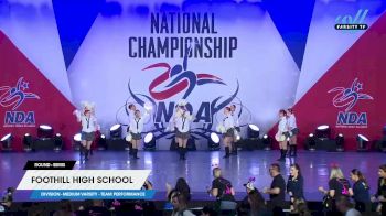 Foothill High School [2025 Medium Varsity - Team Performance Semis] 2025 NDA High School National Championship