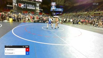 160 lbs Cons 16 #2 - Paolo Salminen, Montana vs Waylon Cressell, North Dakota