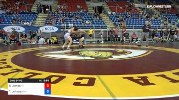 160 lbs Cons 64 #2 - Gabriel James, Nebraska vs Tallin Johnson, Minnesota