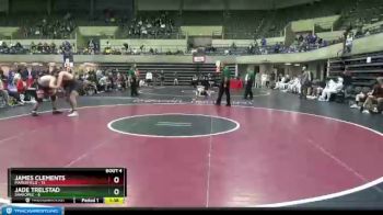 220 lbs Round 2 (4 Team) - Jade Trelstad, Shakopee vs James Clements, Marshfield