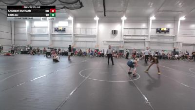 72 lbs Quarterfinal - Andrew Morgan, Donahue Wrestling Academy vs Zain Ali, Westshore