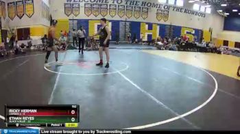 152 lbs Round 7 (8 Team) - Ricky Herman, Camden 2 vs Ethan Reyes, Black & Blue