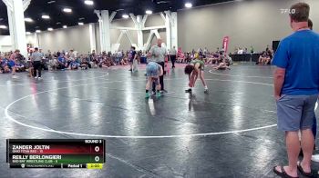 132 lbs Round 3 (6 Team) - Reilly Berlongieri, Bad Bay Wrestling Club vs Zander Joltin, Ohio Titan Red