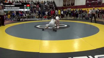 126 lbs 7th Place Match - Isaiah Jones, Bixby vs Nicolas Enzminger, Bismarck Legacy
