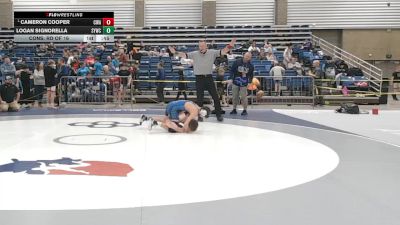 110 lbs Cons. Rd Of 16 - Logan Signorella, SCN Youth Wrestling Club vs Cameron Cooper, Contenders Wrestling Academy