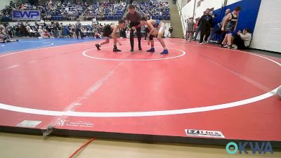 96 lbs Consi Of 8 #2 - Colt Ragsdale, Tiger Trained Wrestling vs Casen Frossard, Jay Wrestling Club