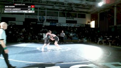 285 lbs Weston Lawrence, Layton vs Jake Adams, Juab