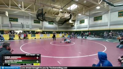 103 lbs Round 3 - Chris Anderson, Sturgis Highschool vs Quinten Maguire, THE BEST WRESTLER