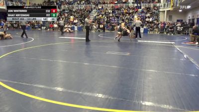 133 lbs Consy 2 - Jon Whitbred, State College vs Shay Kryzinski, Pitts. Central Catholic