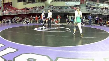 135 lbs Round 5 (6 Team) - Brinley Pohl, Minden vs Cora Shaffer, Smith Center HS