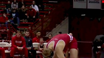 133 m, Garrett Pepple, Indiana vs Jens Lantz, Wisconsin