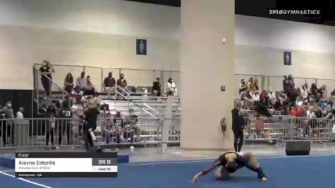 Alayna Estonilo - Floor, Elevate Gym #1014 - 2021 USA Gymnastics Development Program National Championships